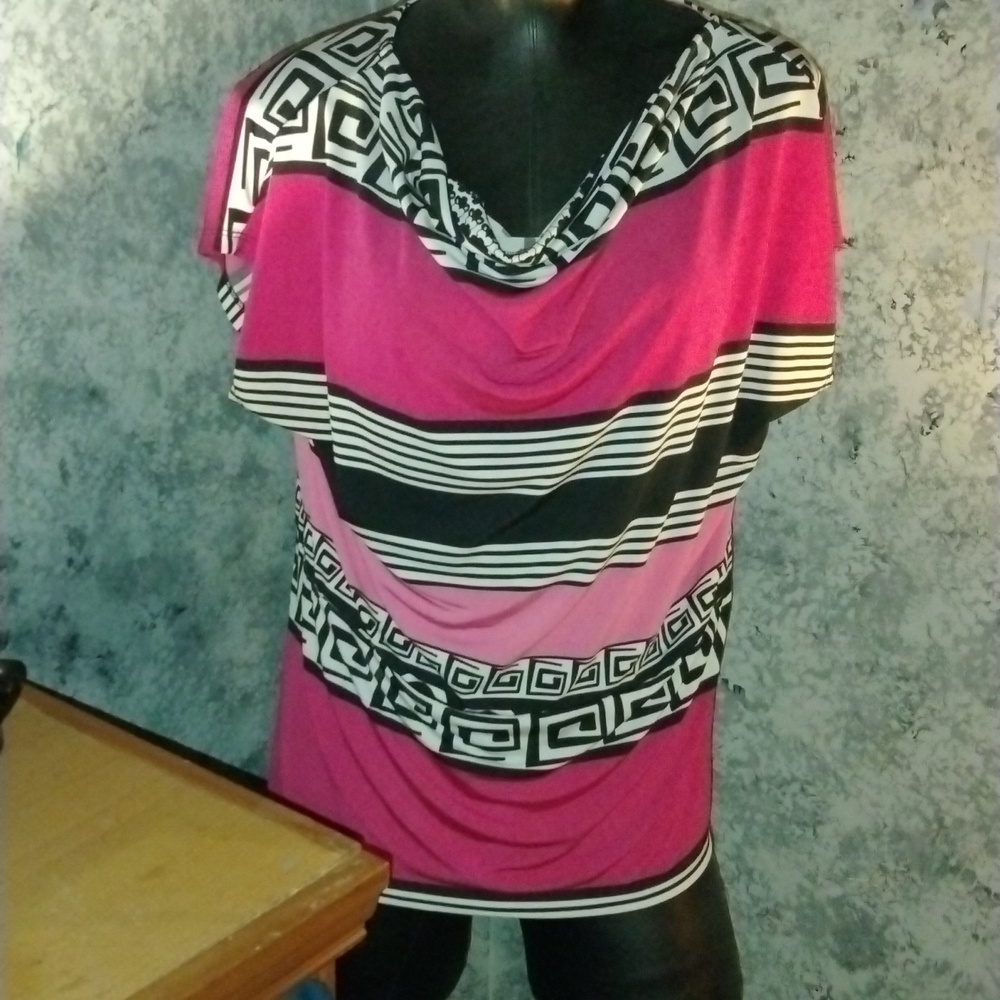 Cato's Geo Design Blouse